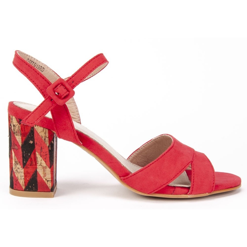 Filippo DS775 / 19 Rd crvene sandale crvena