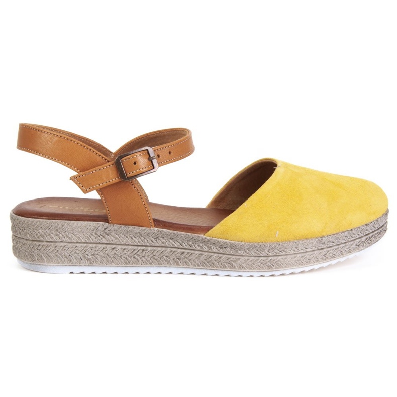 Filippo 03065-07 / 00-5 Žute sandale žuta boja