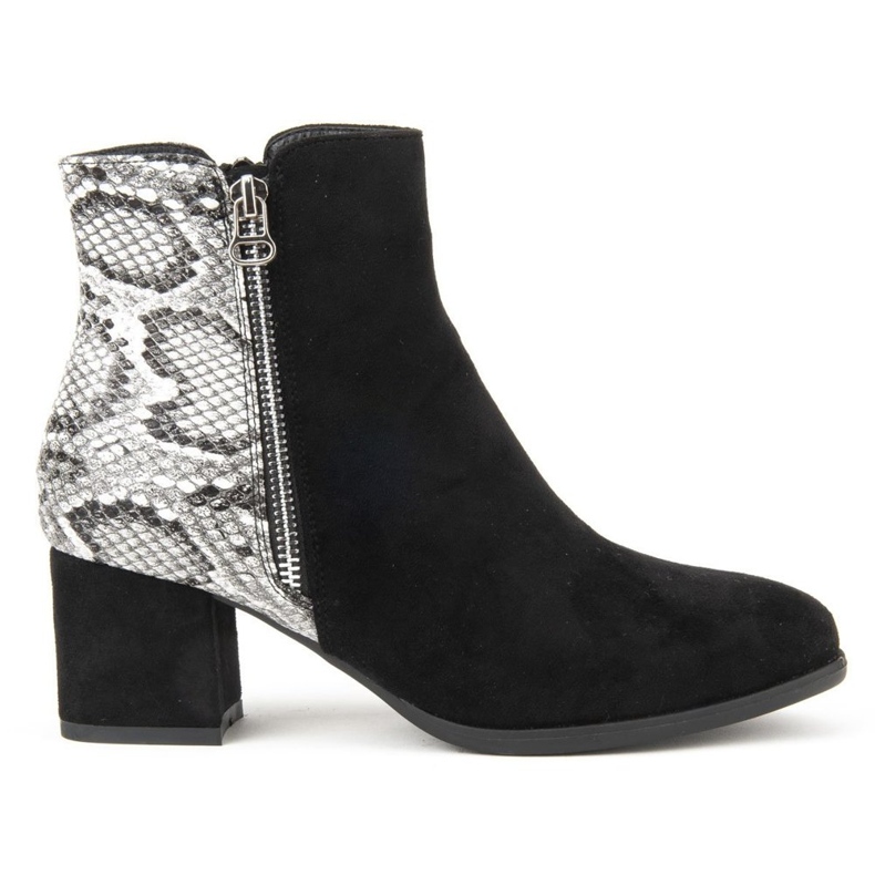 Čizme Filippo DBT977 / 19 Bk Gr crno sive