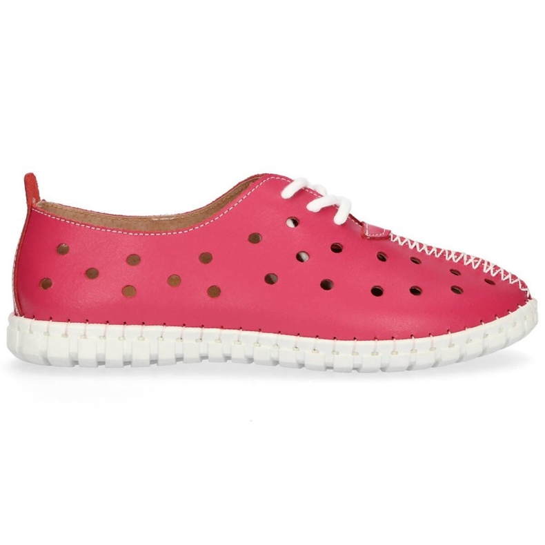 Kožne cipele Filippo DP1225 / 20 Fh roze ružičasta