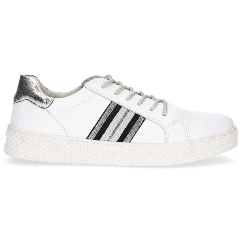 Kožne cipele Filippo DP1391 / 20 Wh bijele bijela