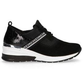 Kožne tenisice Filippo DP1388 / 20 Bk crne crna