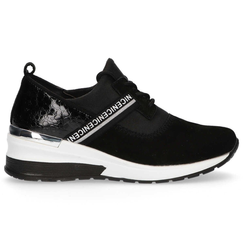 Kožne tenisice Filippo DP1388 / 20 Bk crne crno