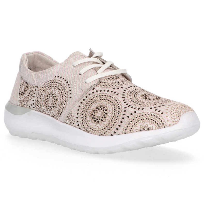 Kožne cipele Filippo DP201 / 20 Pi pink ružičasta