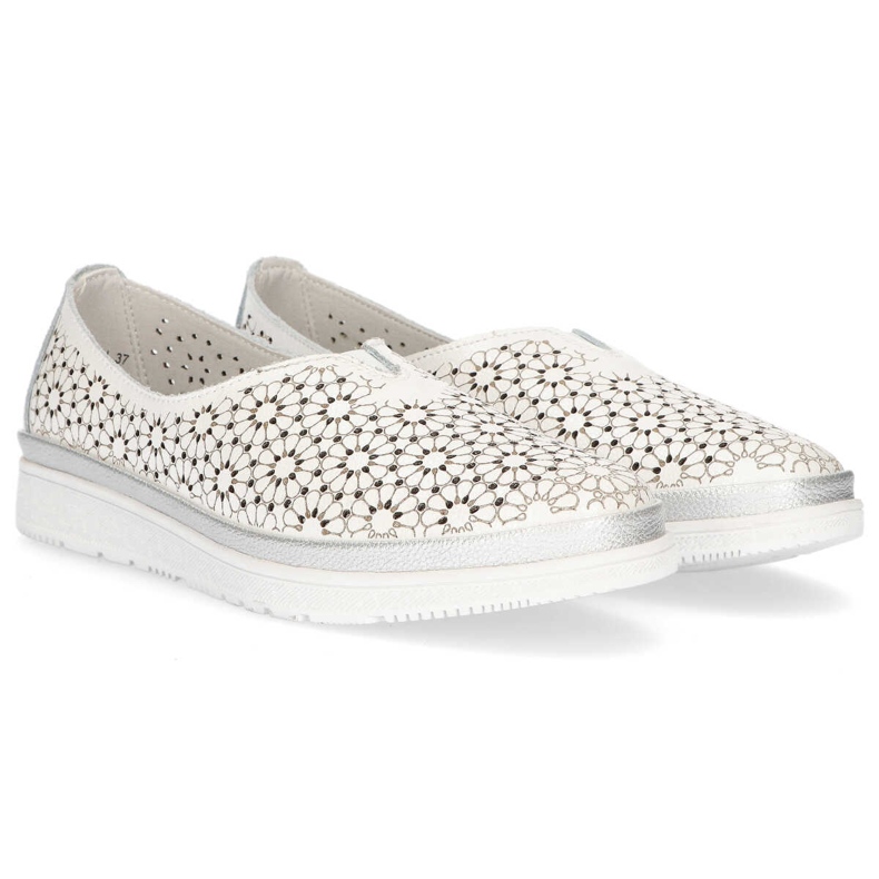 Filippo DP1400 / 20 Wh Bijele niske cipele bijela kaki zelena