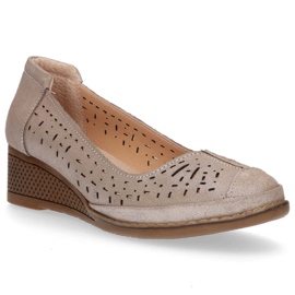 Cipele Filippo DP1317 / 20 Go Gold zlatni žuta boja