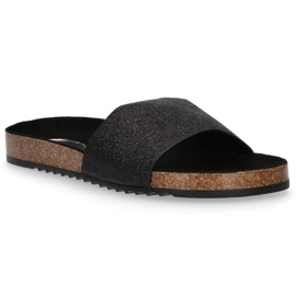 Filippo DK1373 / 20 Bk Crne papuče crna