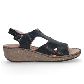 Kožne sandale Filippo DS097 / 18 Nv tamnoplave tamnoplava