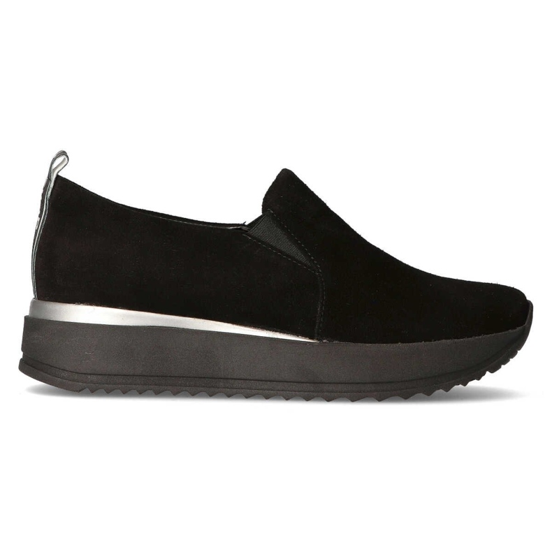 Kožne tenisice Filippo 966 crne crno