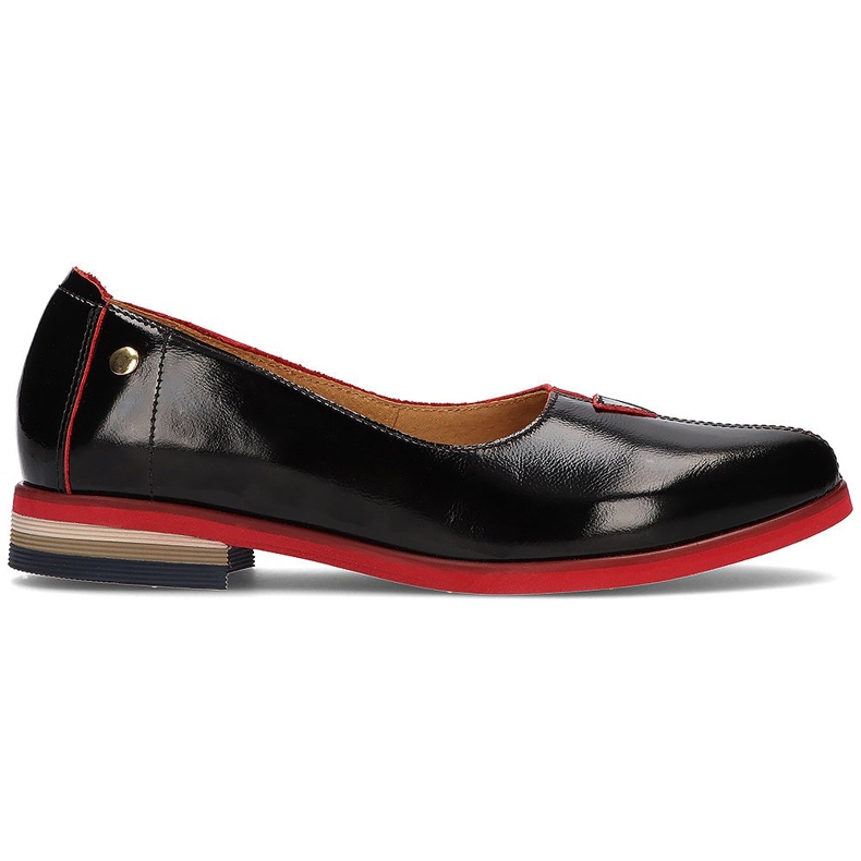 Kožne cipele Filippo 05035 crne crno