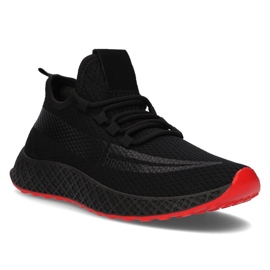 Crne muške tenisice Filippo MTN2179 / 21 Bk Rd crna