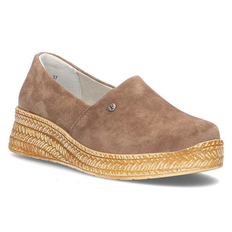 Kožne cipele Filippo DP2164 / 21 Sd smeđe smeđa