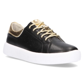 Kožne cipele Filippo DP2157 / 21 Bk crne crno