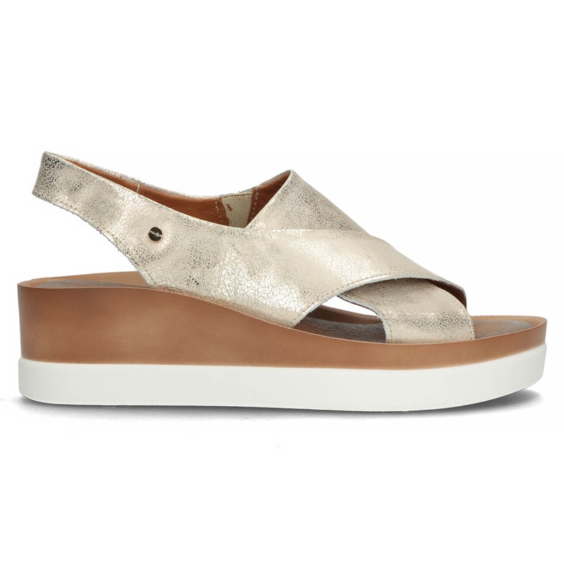 Kožne sandale Filippo 40256 zlato zlatna