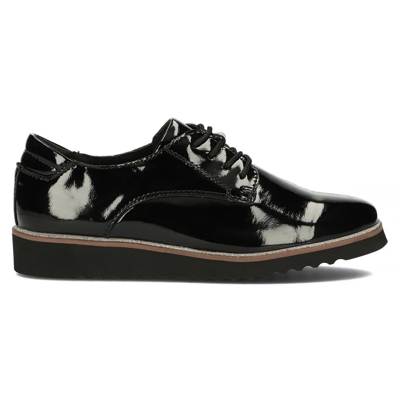 Kožne cipele Filippo DP1514 / 22 Bk crne crno