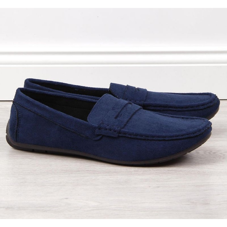 Slip on loaferice M EVE340B tamnoplave mornarsko plava