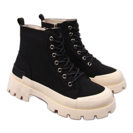 Crne tenisice s platformom D&amp;A W OLI142 crna