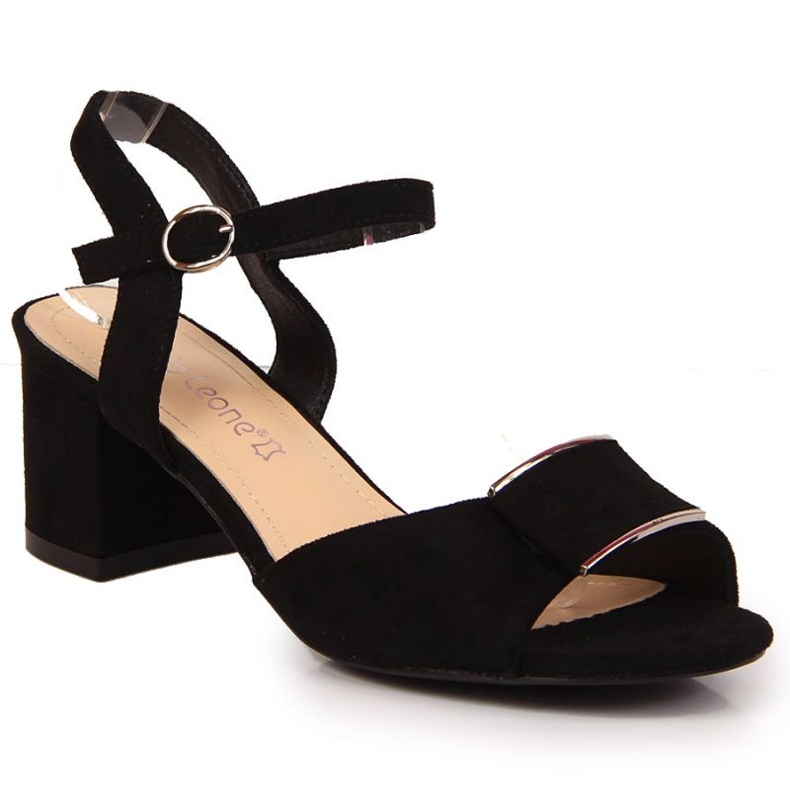 Sandale na post Sergio Leone W SK139E crne crno