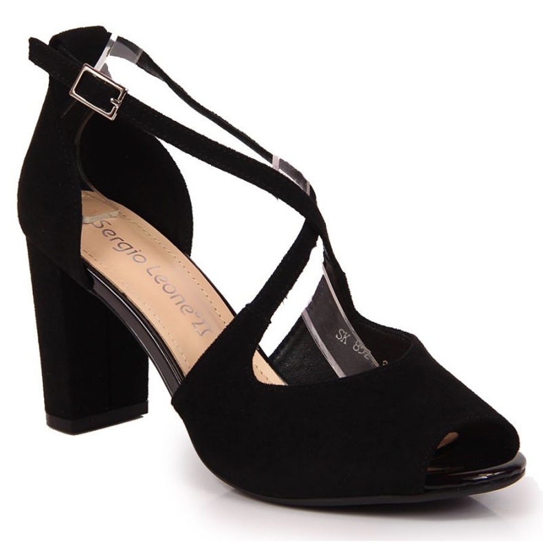 Sandale na post Sergio Leone W SK210C crne crno