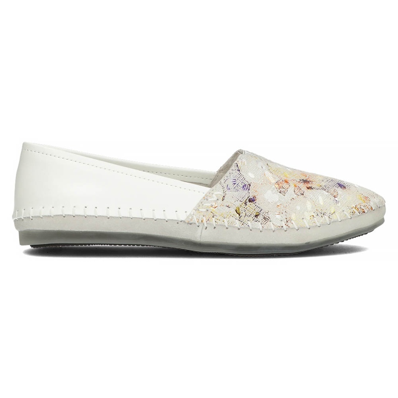 Kožne cipele Filippo DP031 / 22 Wh Yl bijela žuta boja