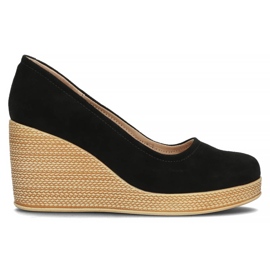 Kožne cipele Filippo DP3521 / 22 Bk Su crne crna