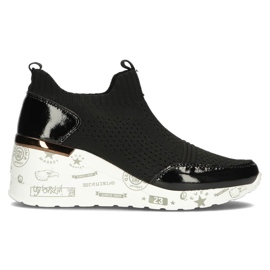 Kožne cipele Filippo DP3551 / 22 Bk crne crna