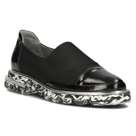 Kožne cipele Filippo DP3920 / 2022 Bk crne crna