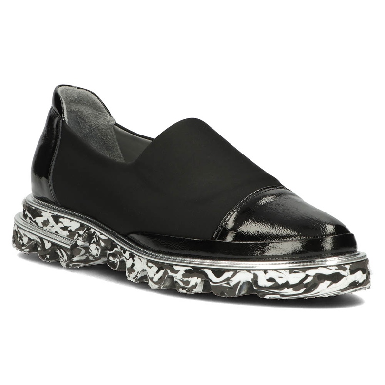 Kožne cipele Filippo DP3920 / 2022 Bk crne crno