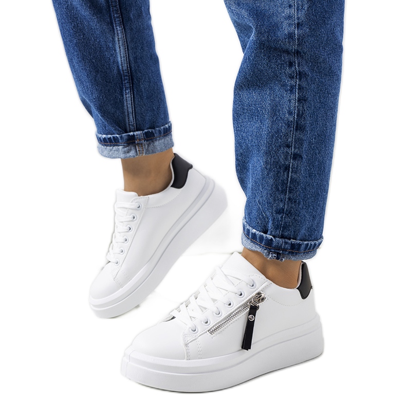 Tamis ženske crno-bijele tenisice bijela