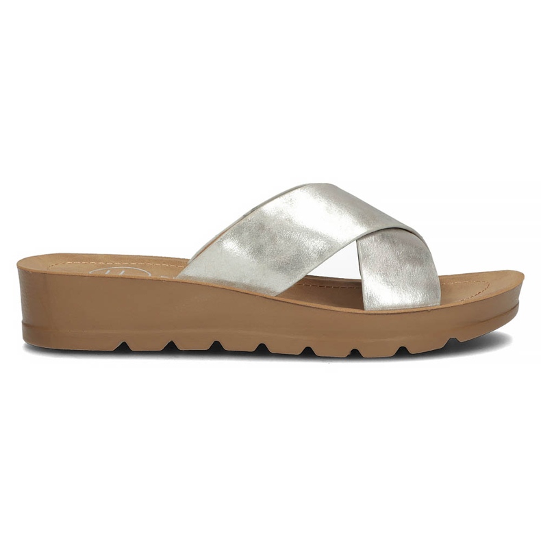 Filippo DK3611 / 22 Si srebrne papuče srebro