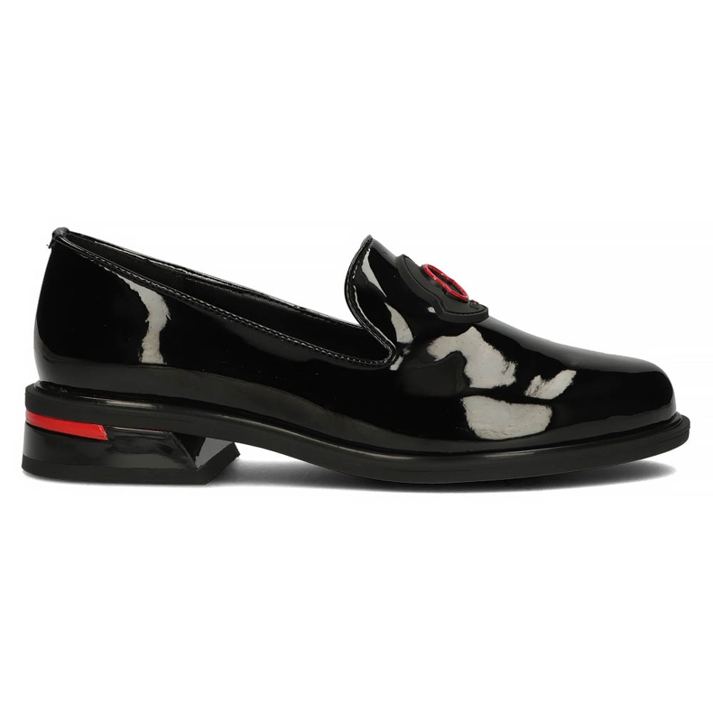 Kožne cipele Filippo DP3720 / 22 Bk crne crno