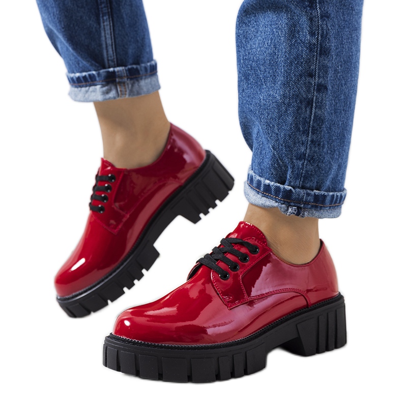 Crvene lakirane cipele od Eileen crvena