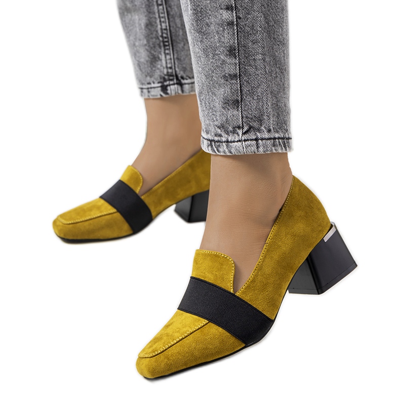 Žute broge na stupu Arden crno žuta boja