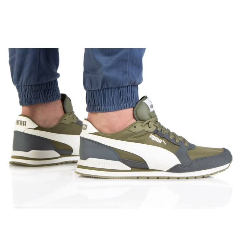 Puma St Runner V3 Nl M 384857 05 bijela siva zelena