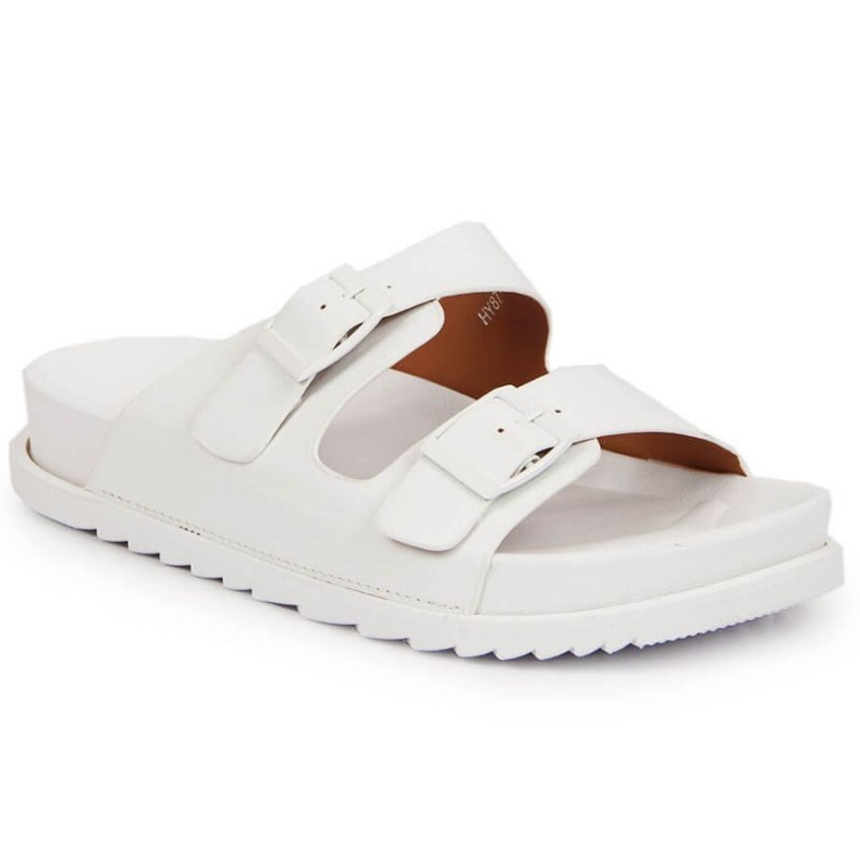 Gumene papuče s bijelim kopčama u S.Barski bijela