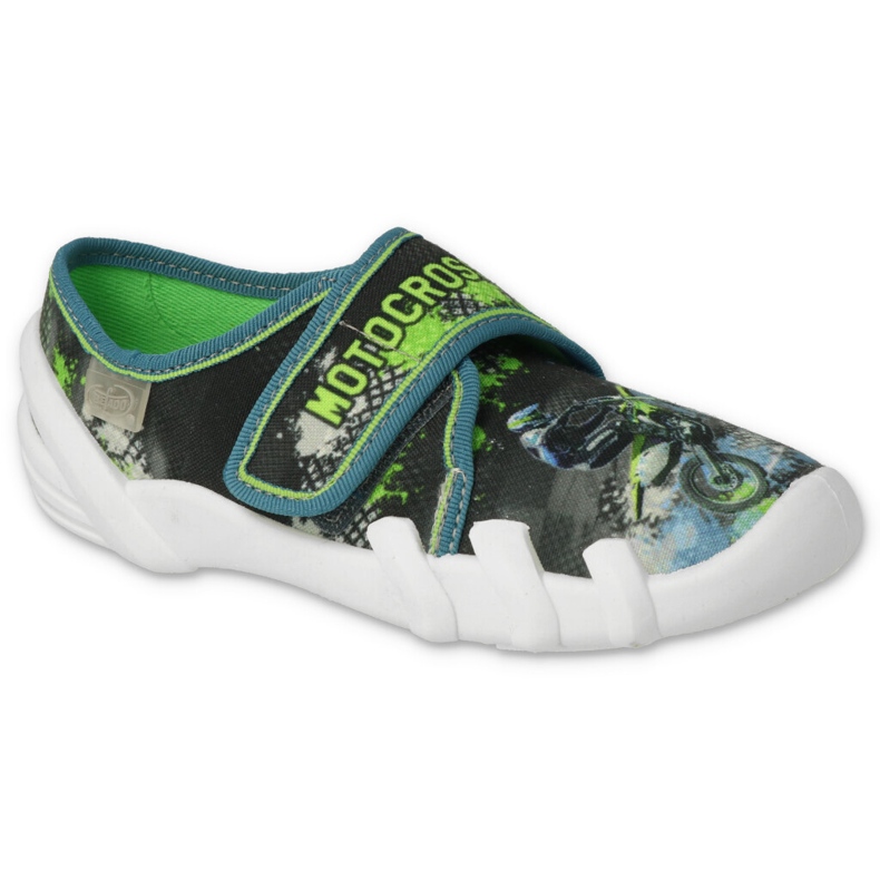 Befado dječje cipele 273X349 crno siva zelena