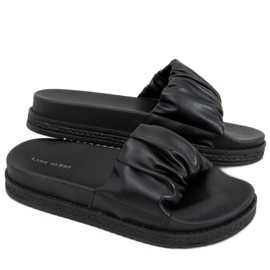 Atissa crne ženske papuče crna