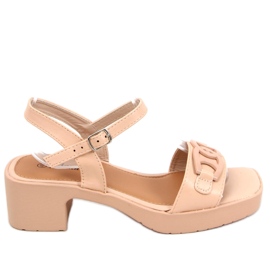 Sandale s visokom potpeticom iz Sharon Nude bež