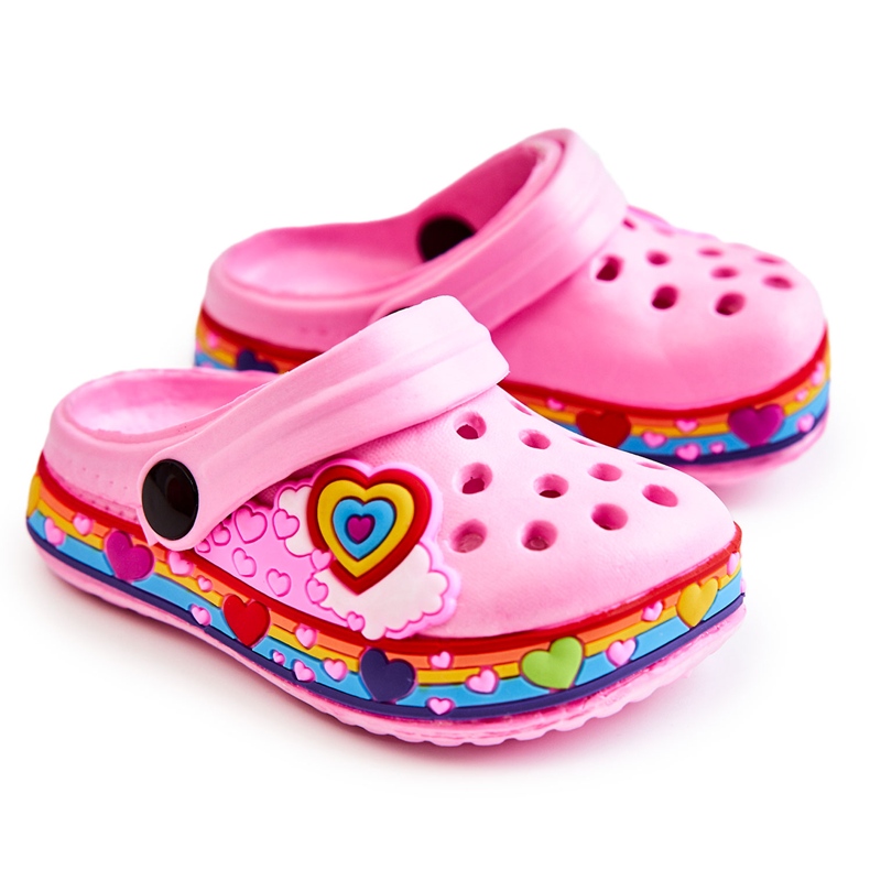 Dječje papuče Foam Crocs Pink Charie ružičasta