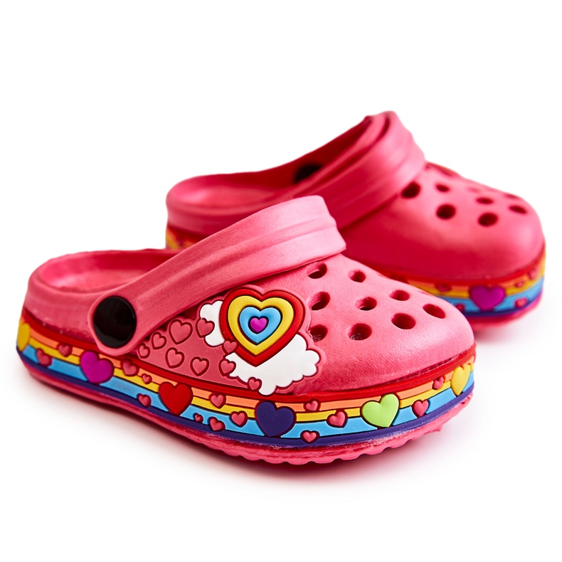Dječje papuče Foam Crocs Red Charie crvena