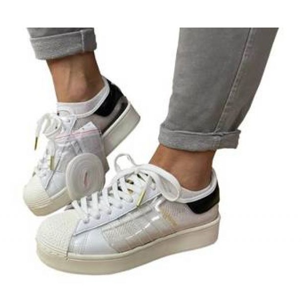 Cipele Adidas Superstar Bold W FV3361 bijela
