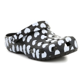 Crocs Classic Heart Print Klompa W 207679-066 crna