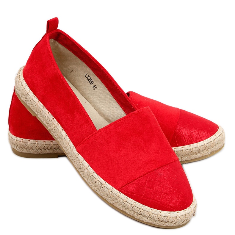 Darcy Red ženske espadrile crvena