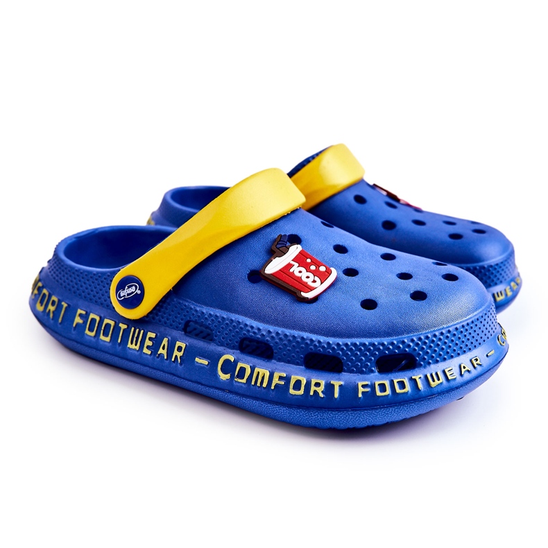 BEFADO S.A. Dječje papuče Kroksy Cola Befado 159Y101 Tamnoplave plava