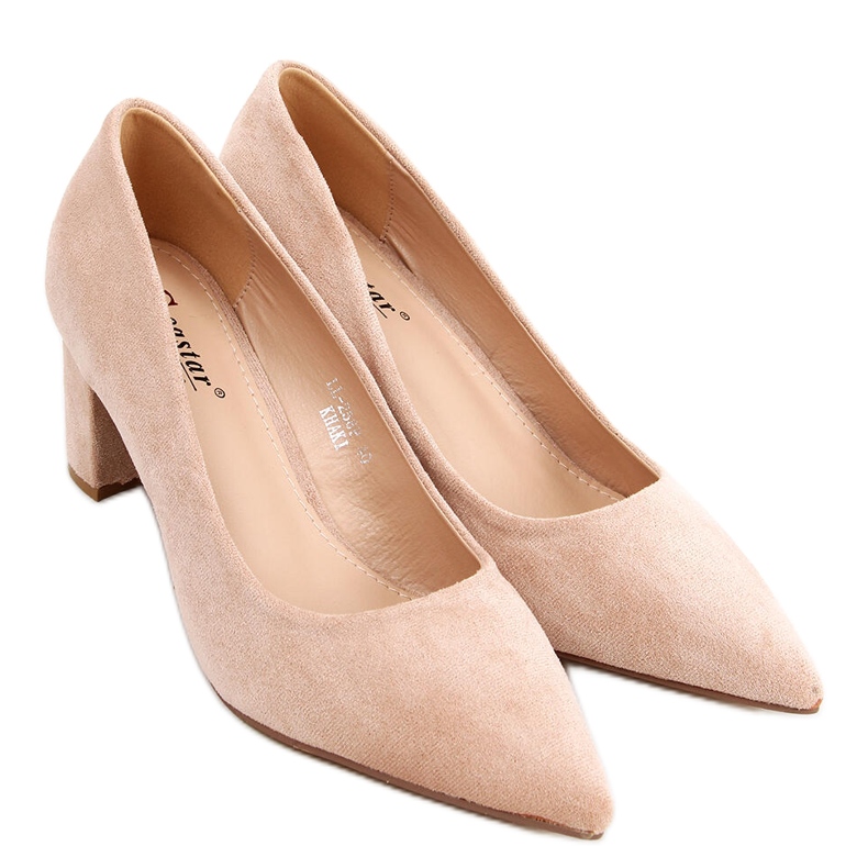 Pumpe na postu Durga Khaki bež