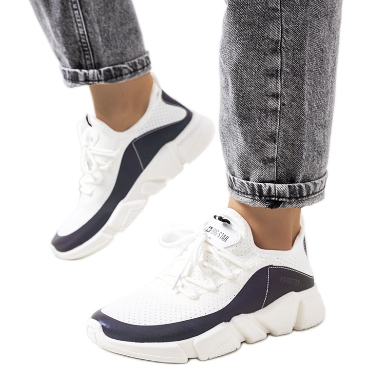 Bijele tenisice Big Star FF274A052 bijela