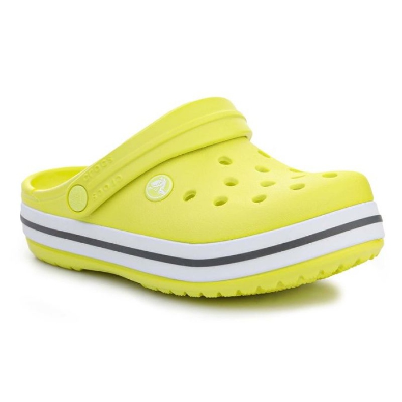 Crocs Crocband dječja klompa 207006-725 žuta boja