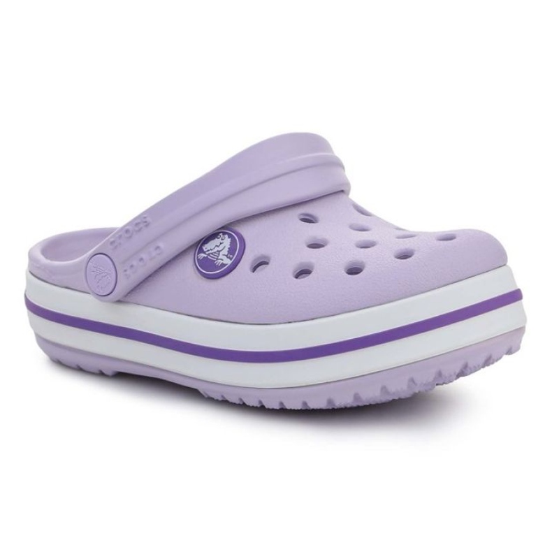 Crocs Crocband dječja klompa T 207005-5P8 ljubičasta