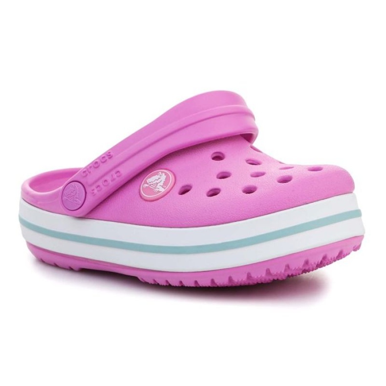 Crocs Crocband dječja klompa T 207005-6SW ljubičasta