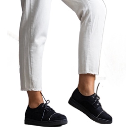 Vista crne ženske cipele crna